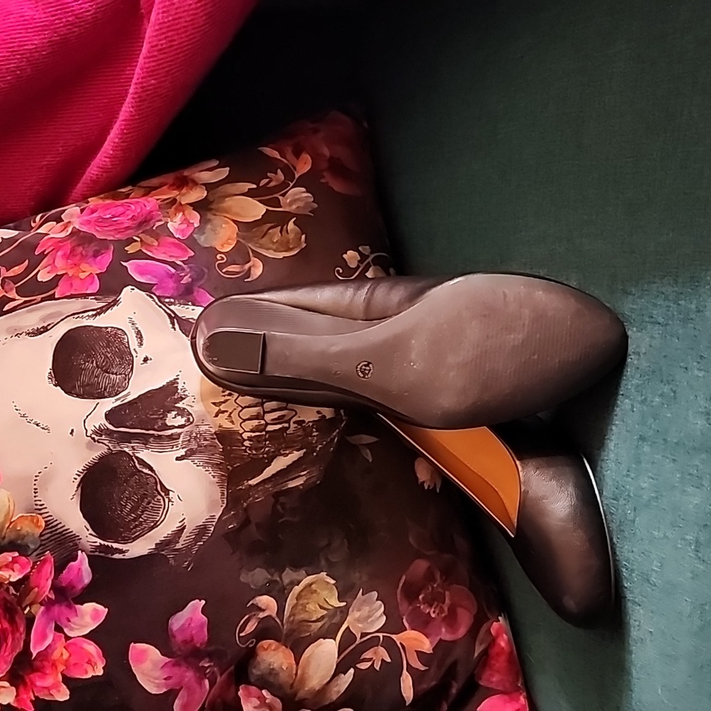👠 A.N.A Black Wedge Shoes – Women’s Size 8.5 👠 - Picture 3 of 3